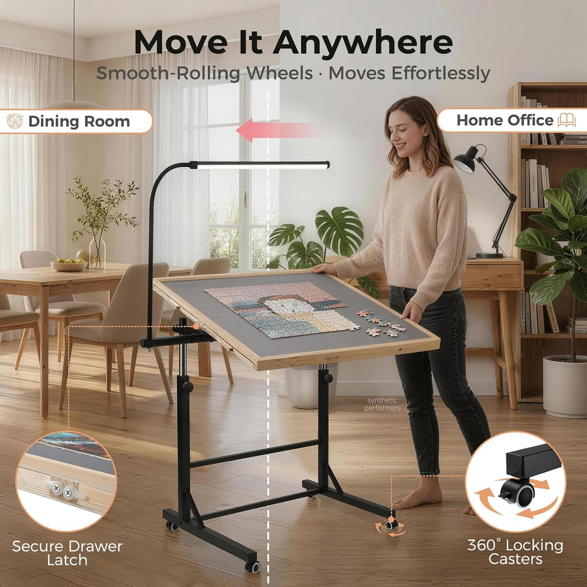 Lumi™ Foldable LED Puzzle Table